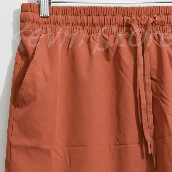 size LARGE NWT !Modetta Women Woven Skirt‎ ORANGE - Picture 2 of 6